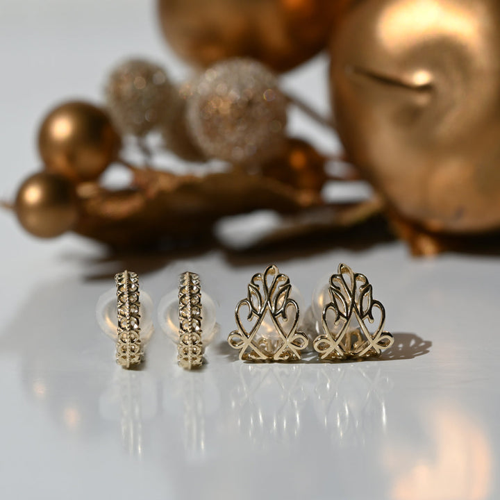 Clip Earrings　ノエル【K10YG】22W