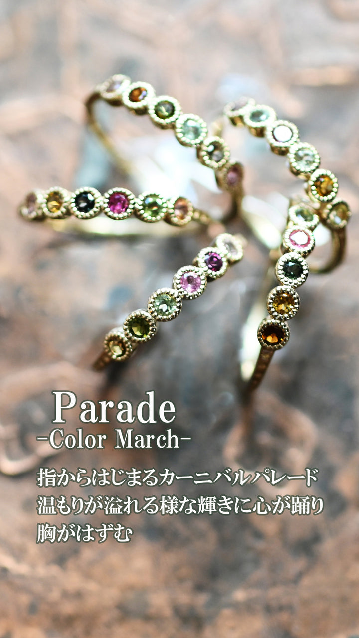 PARADE-Color March-【K10YG】24A/W