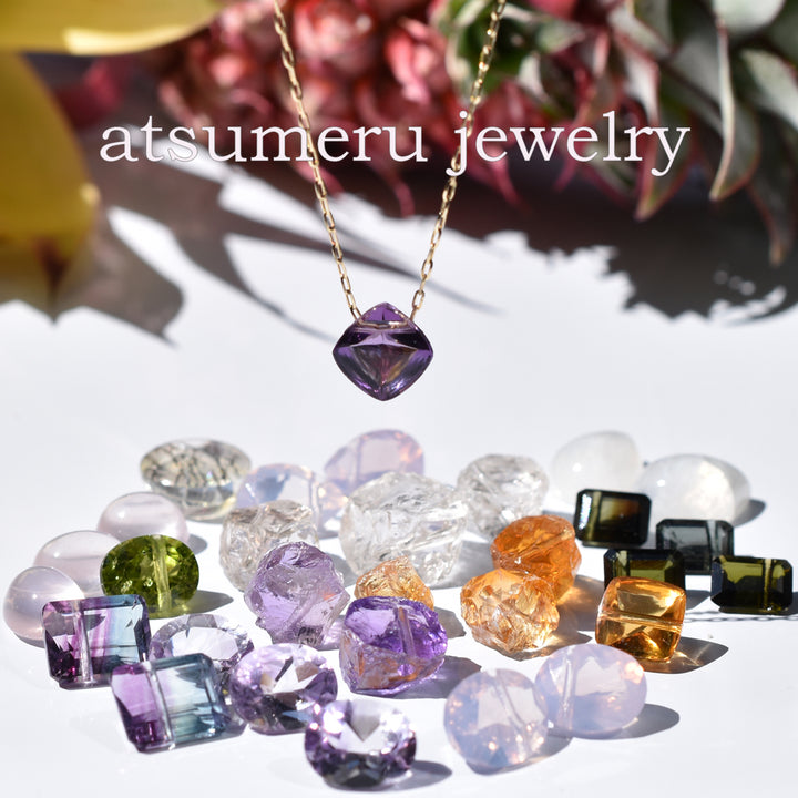 atsumeru jewelry ペリドットオーバルカット 24aw