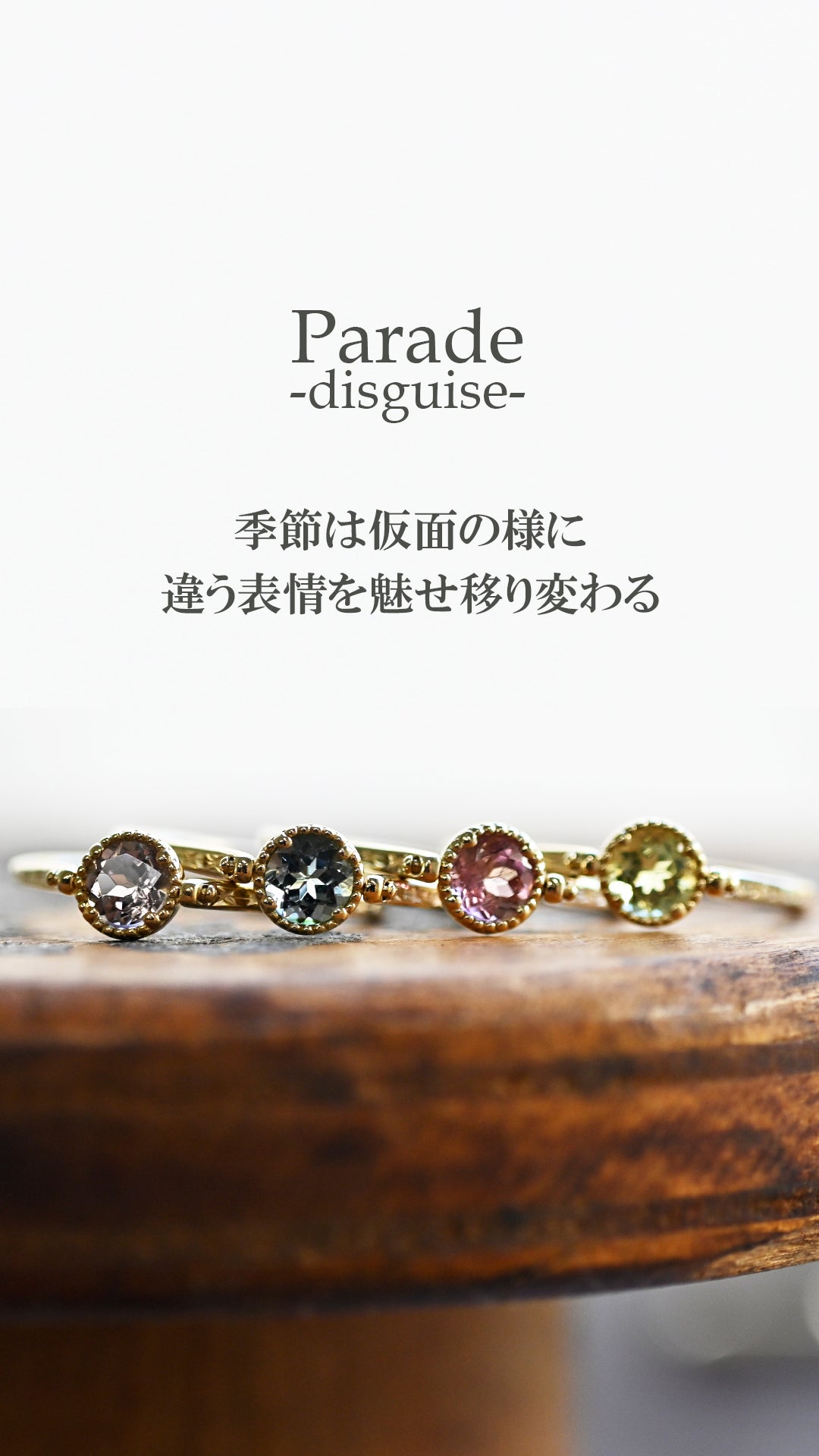 PARADE-disguise-【K10YG】24A/W